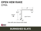 H-Loc™ Open Hem Rake