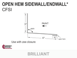 H-Loc™ Open Hem Sidewall/Endwall
