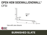 H-Loc™ Open Hem Sidewall/Endwall
