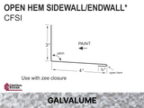 H-Loc™ Open Hem Sidewall/Endwall