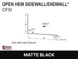 H-Loc™ Open Hem Sidewall/Endwall
