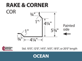 Rake & Corner - 29 ga. (Various Lengths)