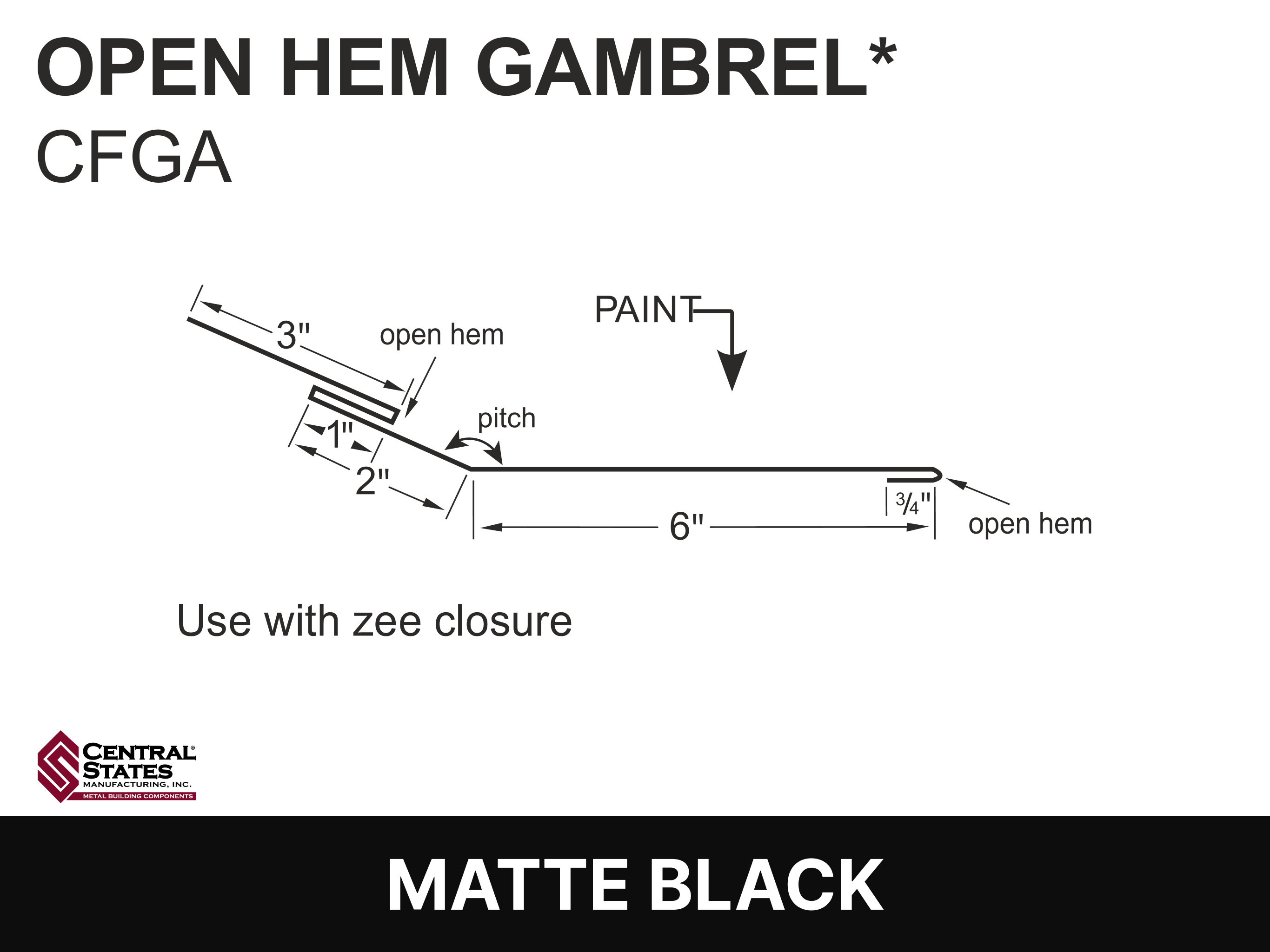 H-Loc™ Open Hem Gambrel