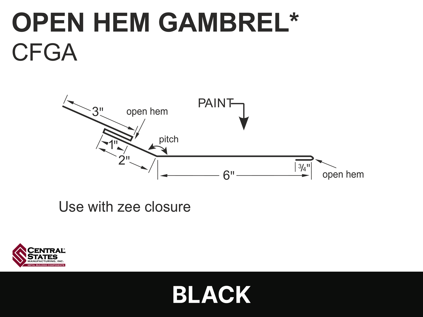 H-Loc™ Open Hem Gambrel