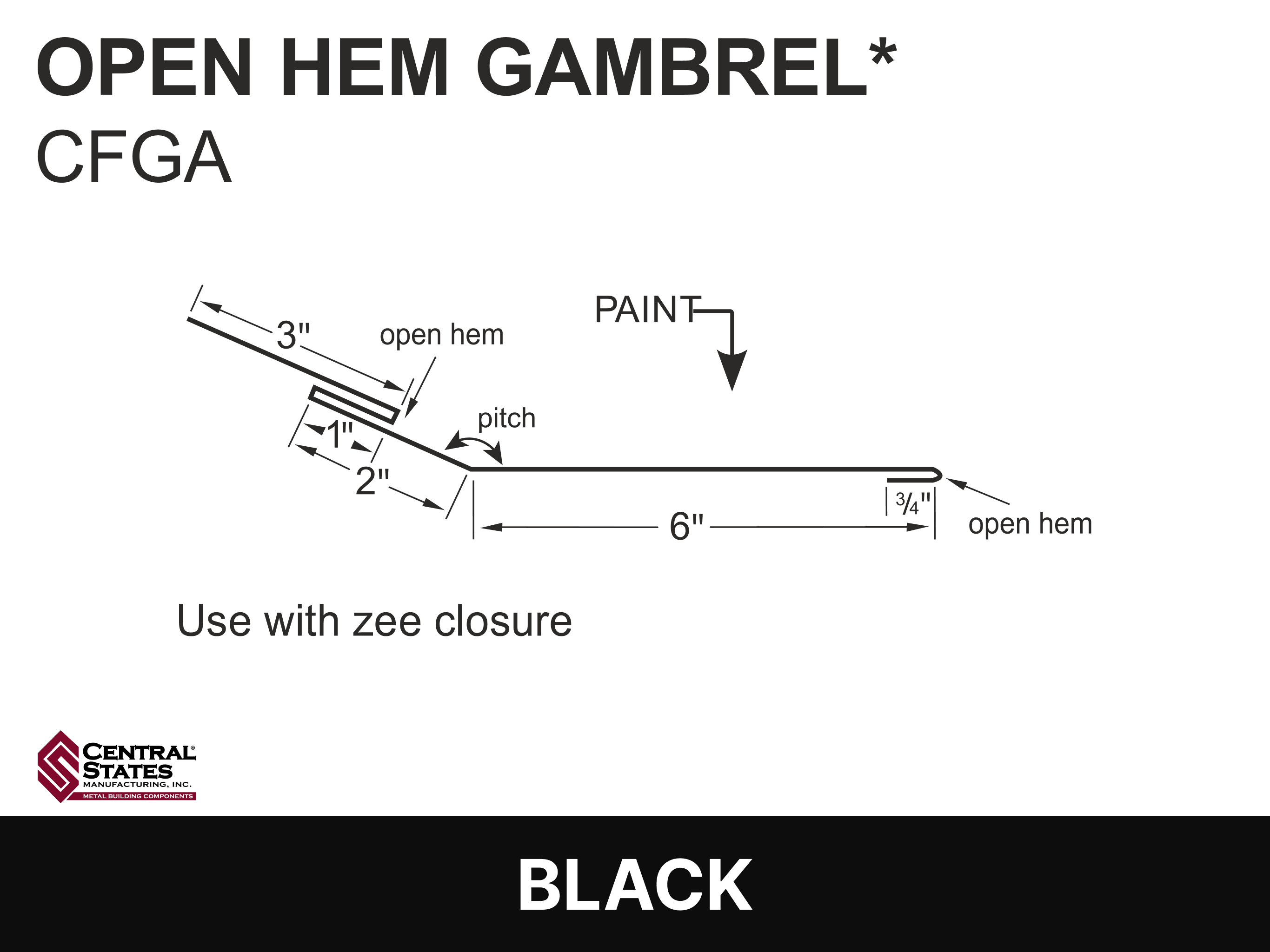 H-Loc™ Open Hem Gambrel