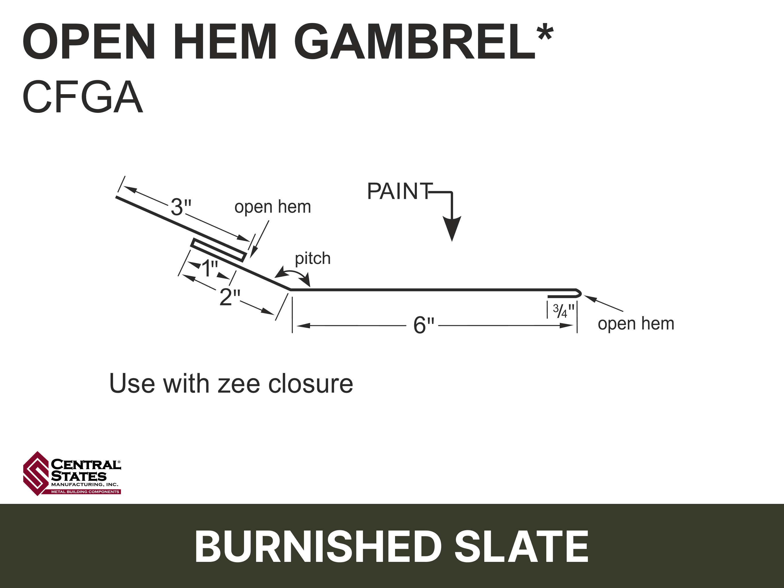 H-Loc™ Open Hem Gambrel