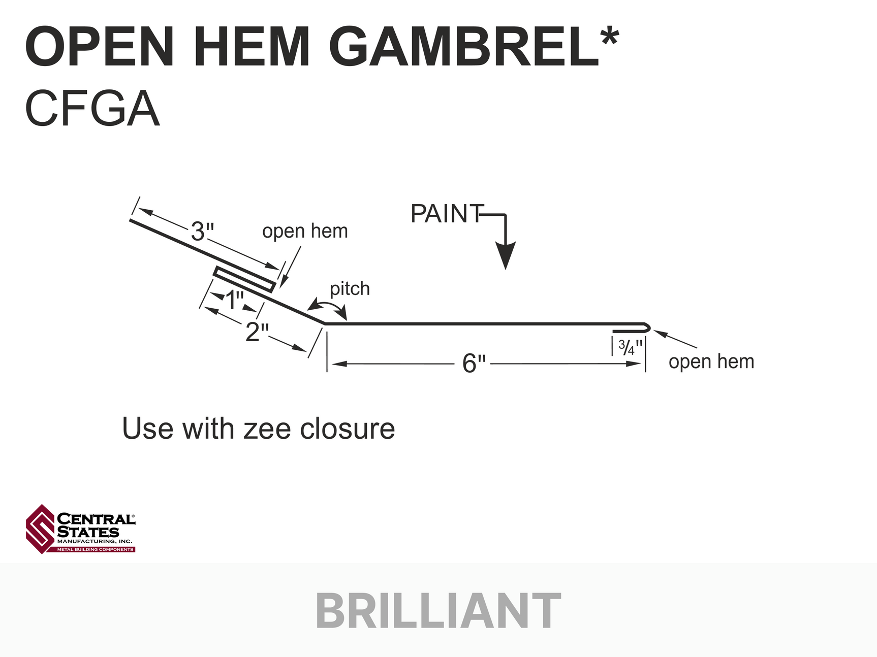 H-Loc™ Open Hem Gambrel