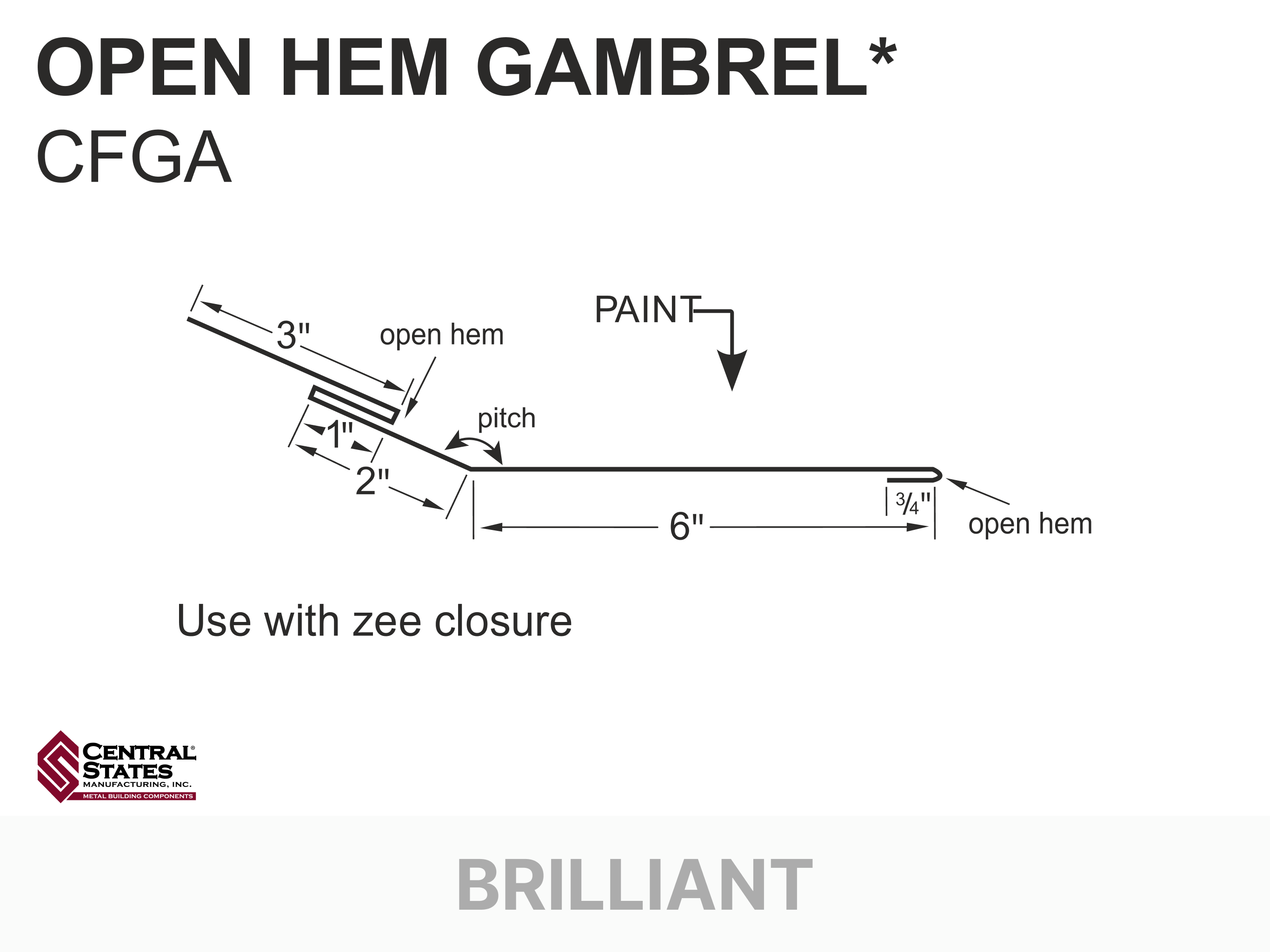 H-Loc™ Open Hem Gambrel