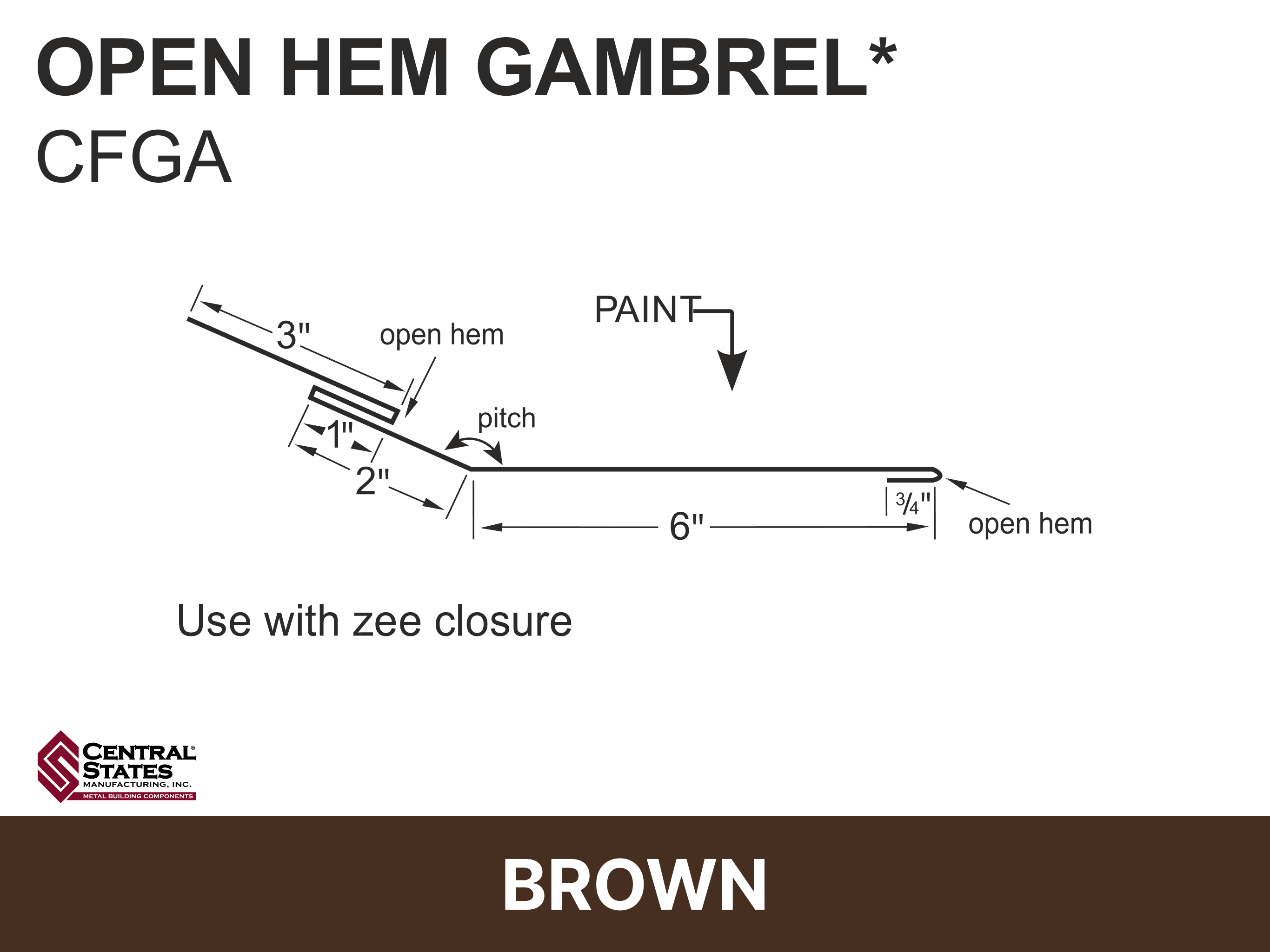 H-Loc™ Open Hem Gambrel