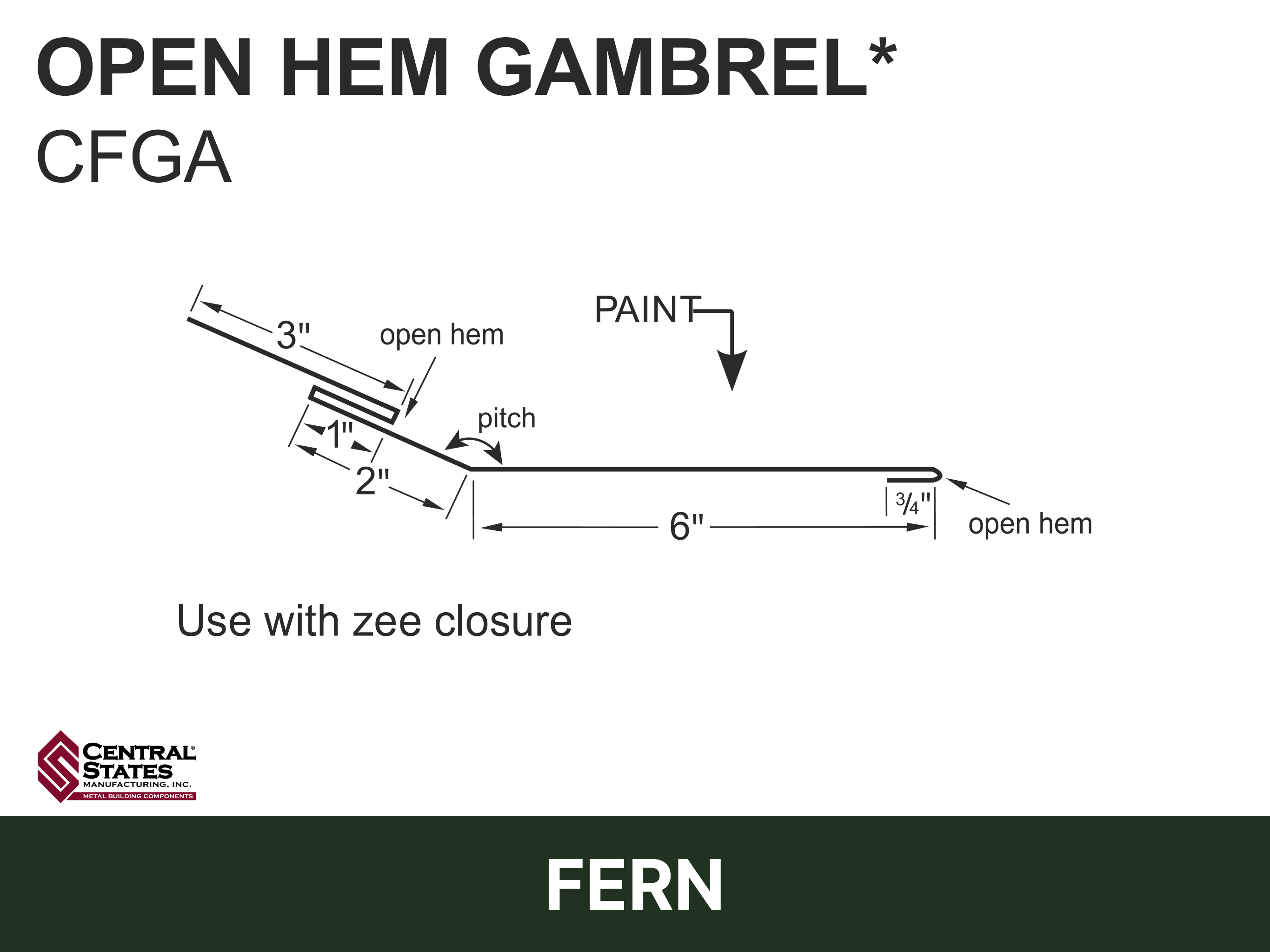 H-Loc™ Open Hem Gambrel