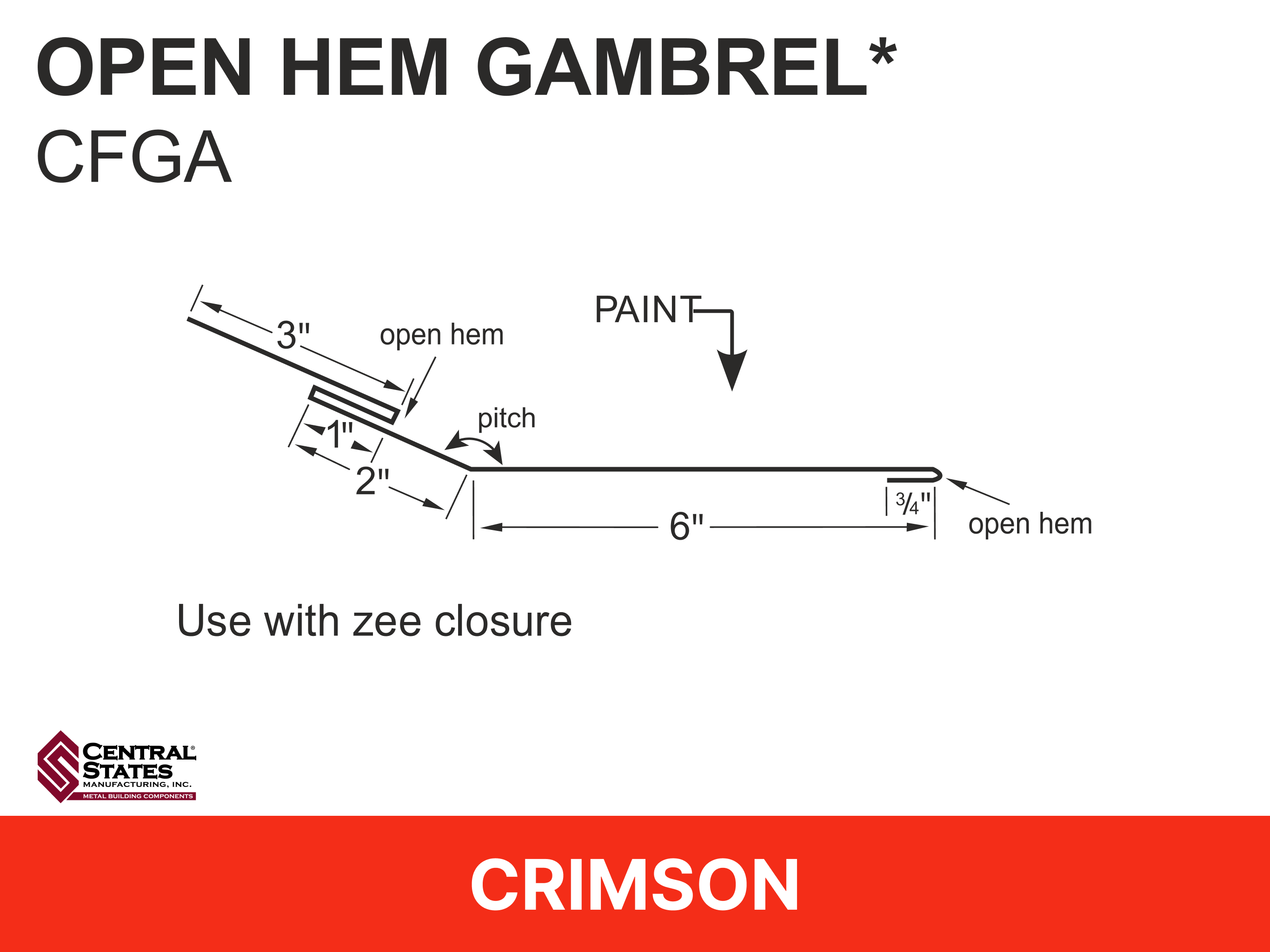 H-Loc™ Open Hem Gambrel