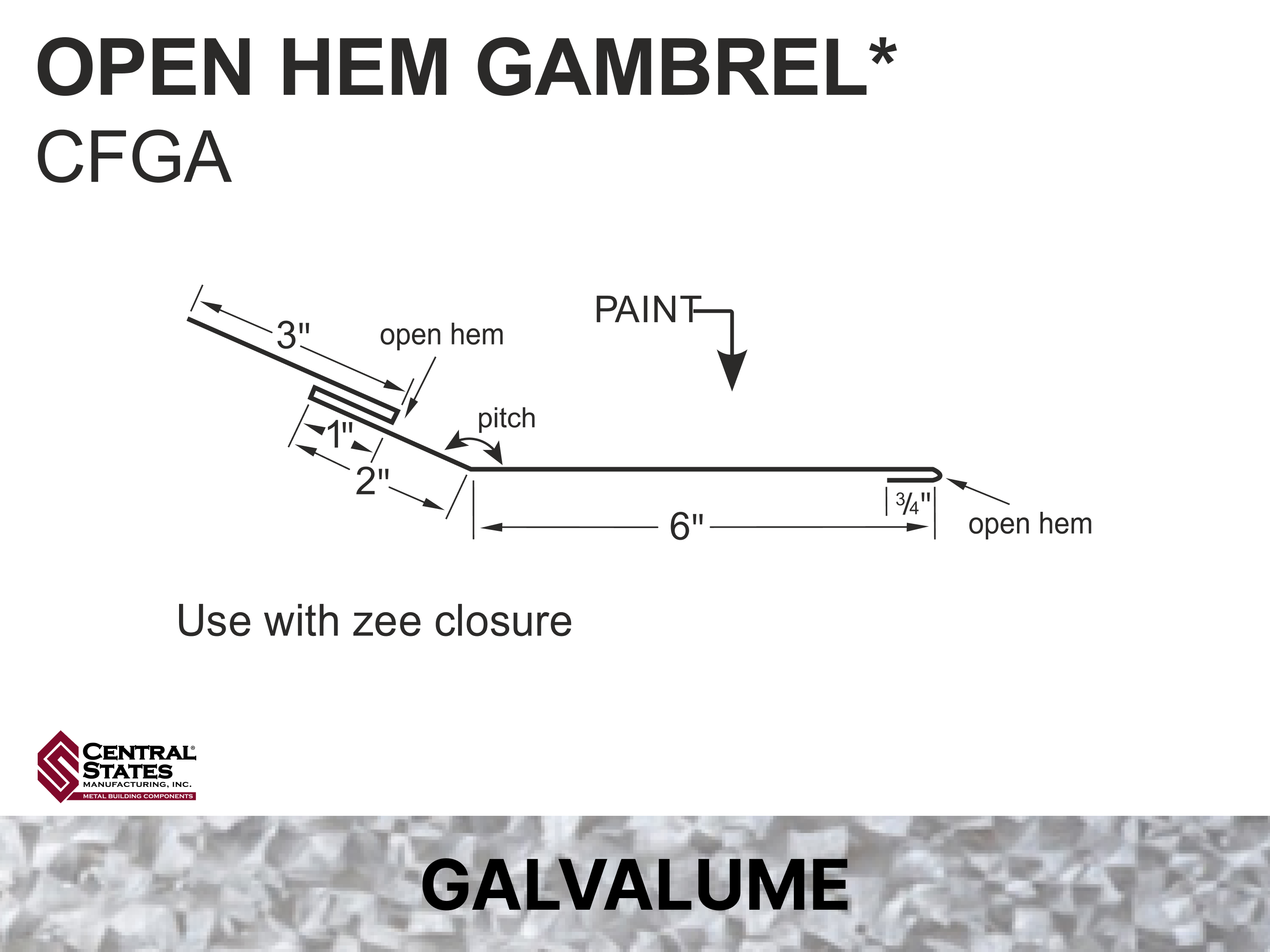 H-Loc™ Open Hem Gambrel