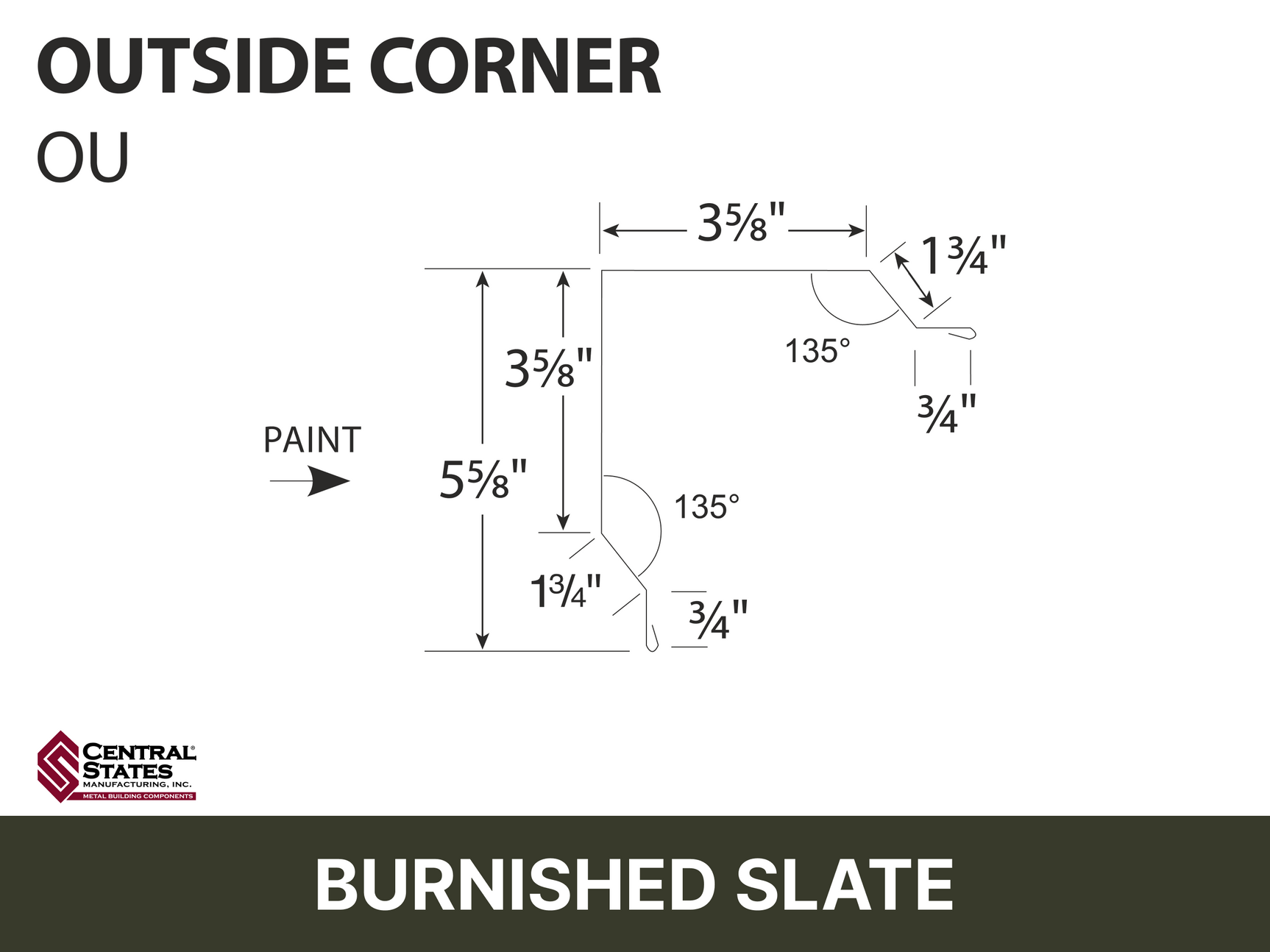 R-Loc™ Outside Corner