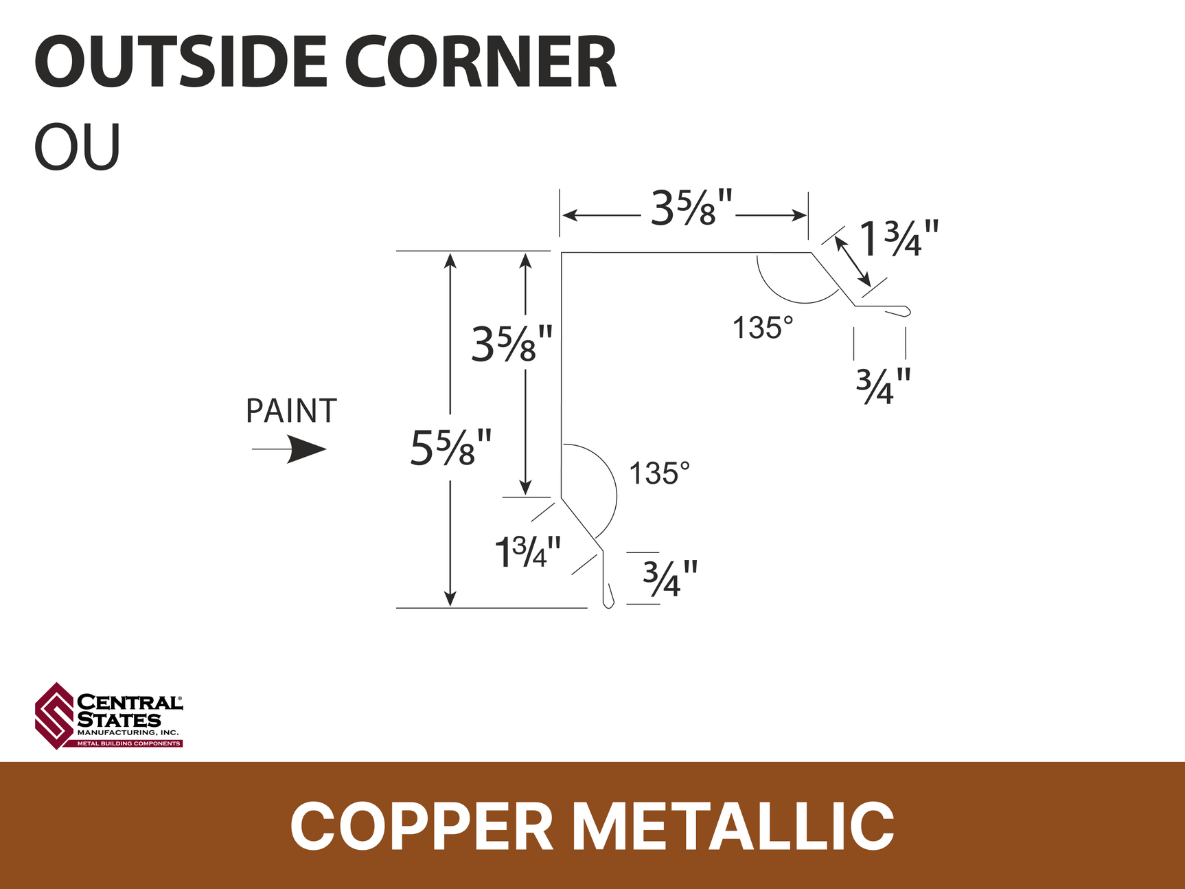 R-Loc™ Outside Corner