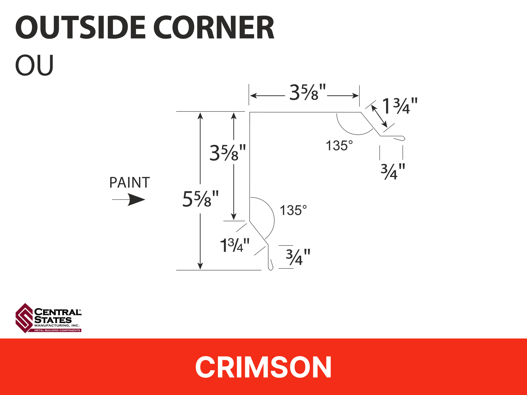 R-Loc™ Outside Corner