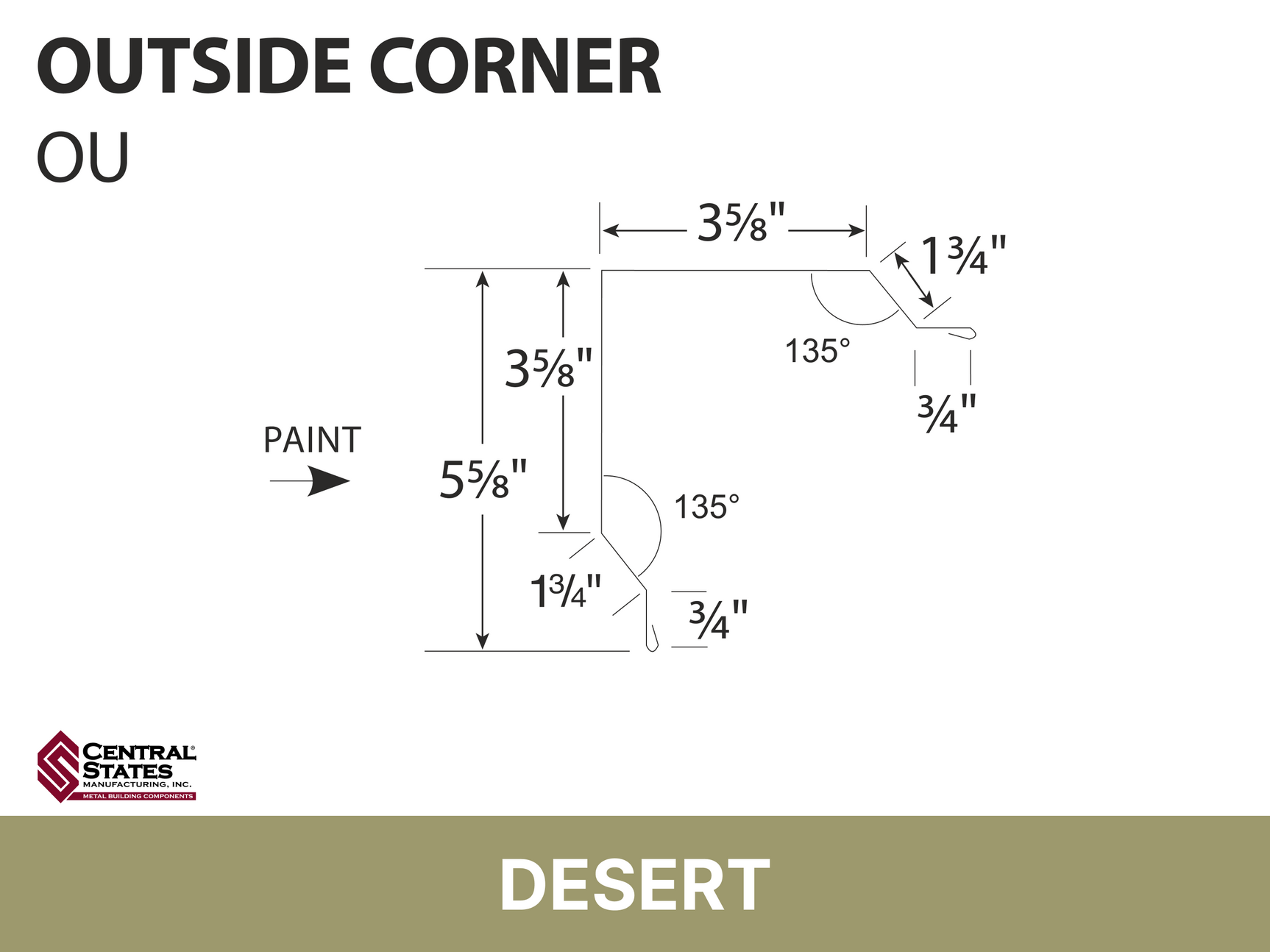 R-Loc™ Outside Corner