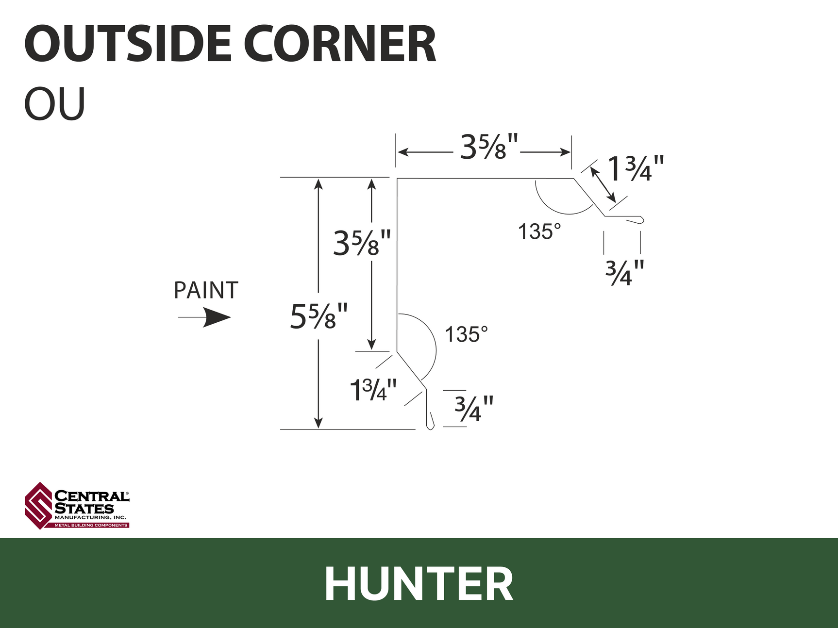 R-Loc™ Outside Corner