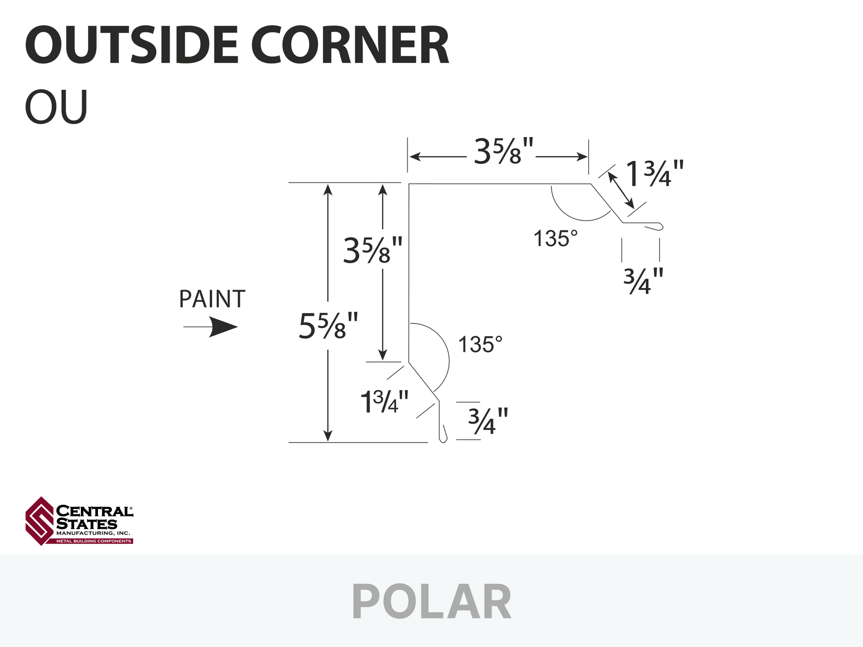 R-Loc™ Outside Corner