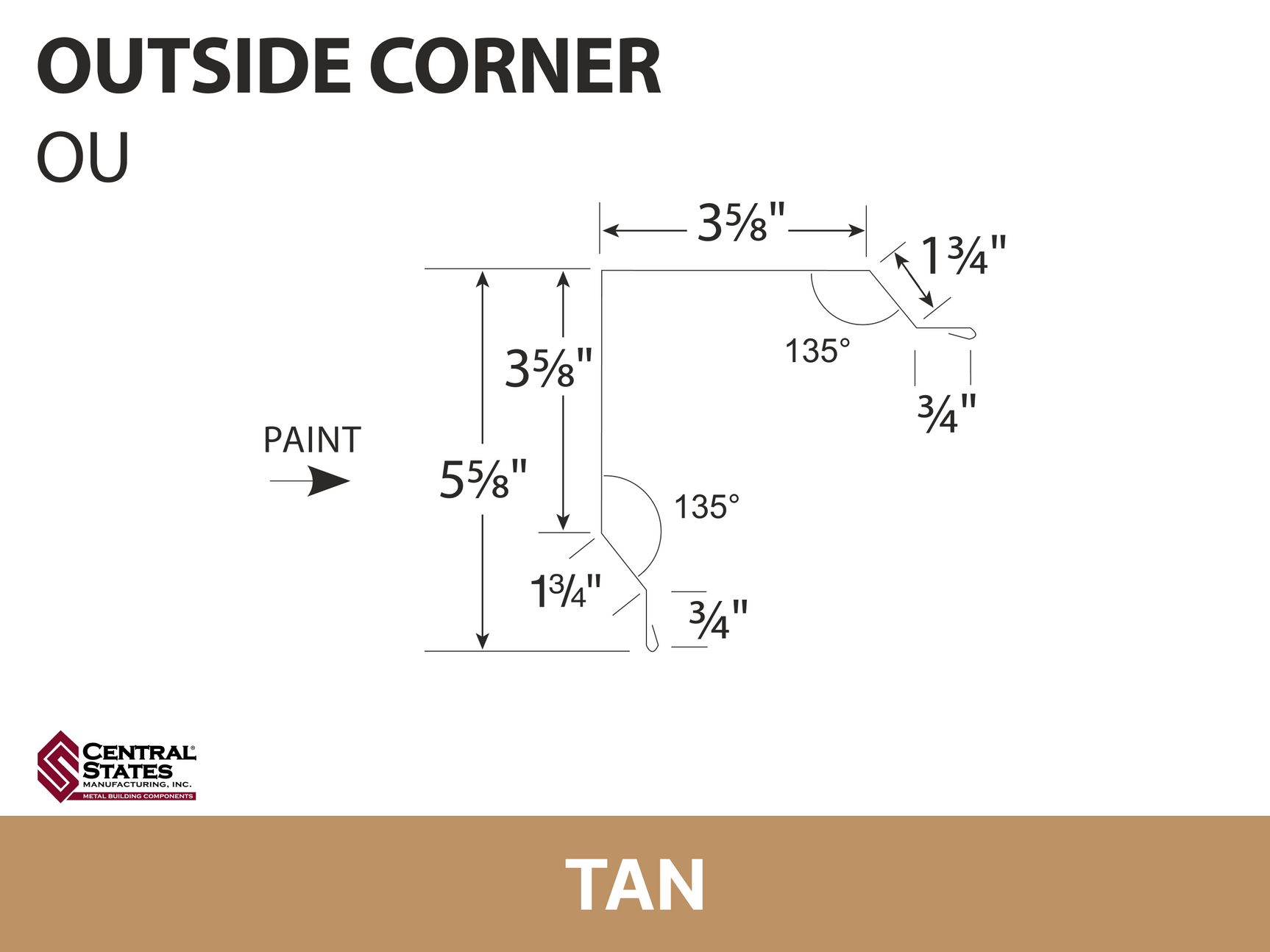 R-Loc™ Outside Corner