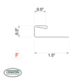 MasterRib® J Channel - 29 ga. - 10'2''