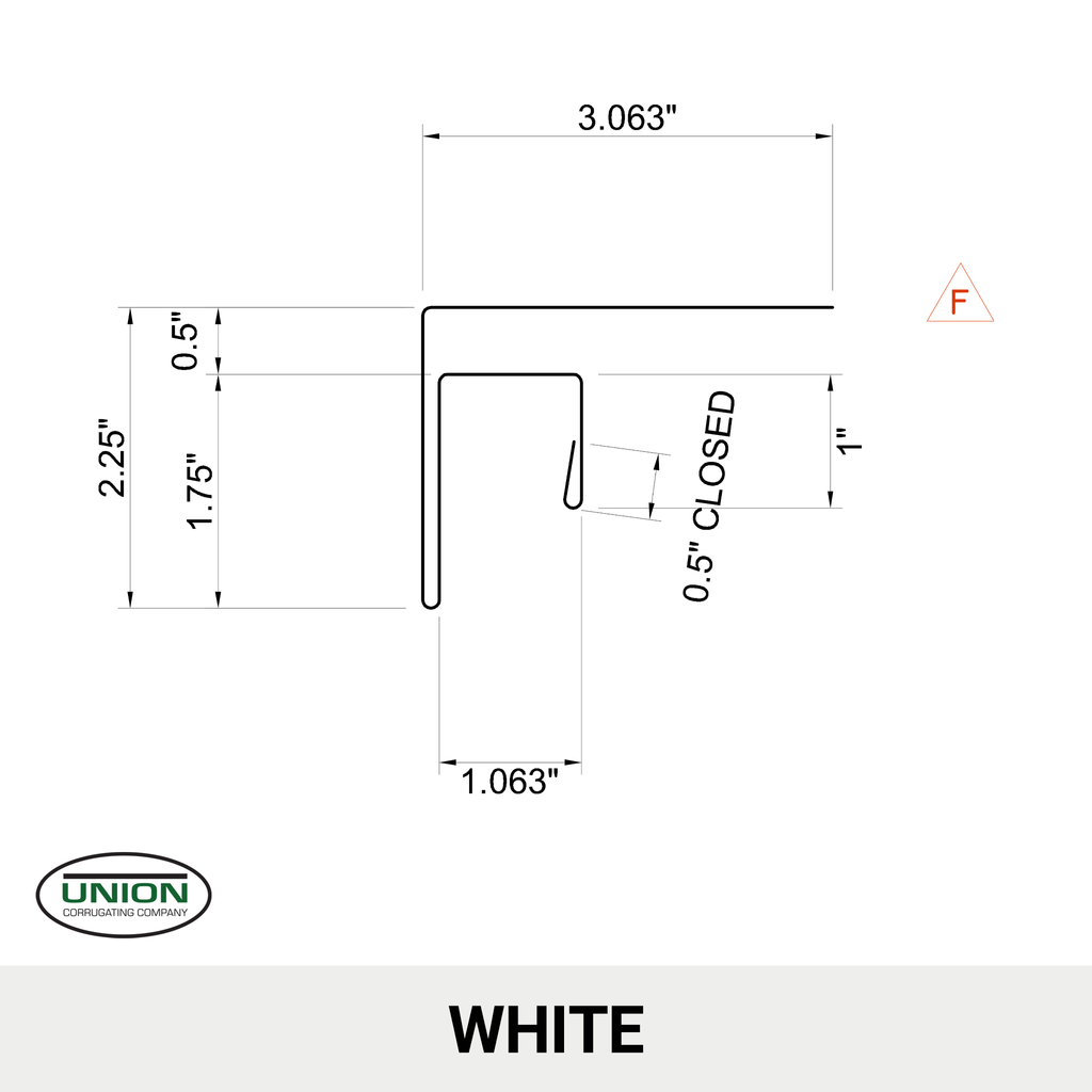 MasterRib® F and J Trim - 29 ga. - 10'2''
