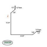 MasterRib® Outside Corner Trim - 29 ga. - 10'2"
