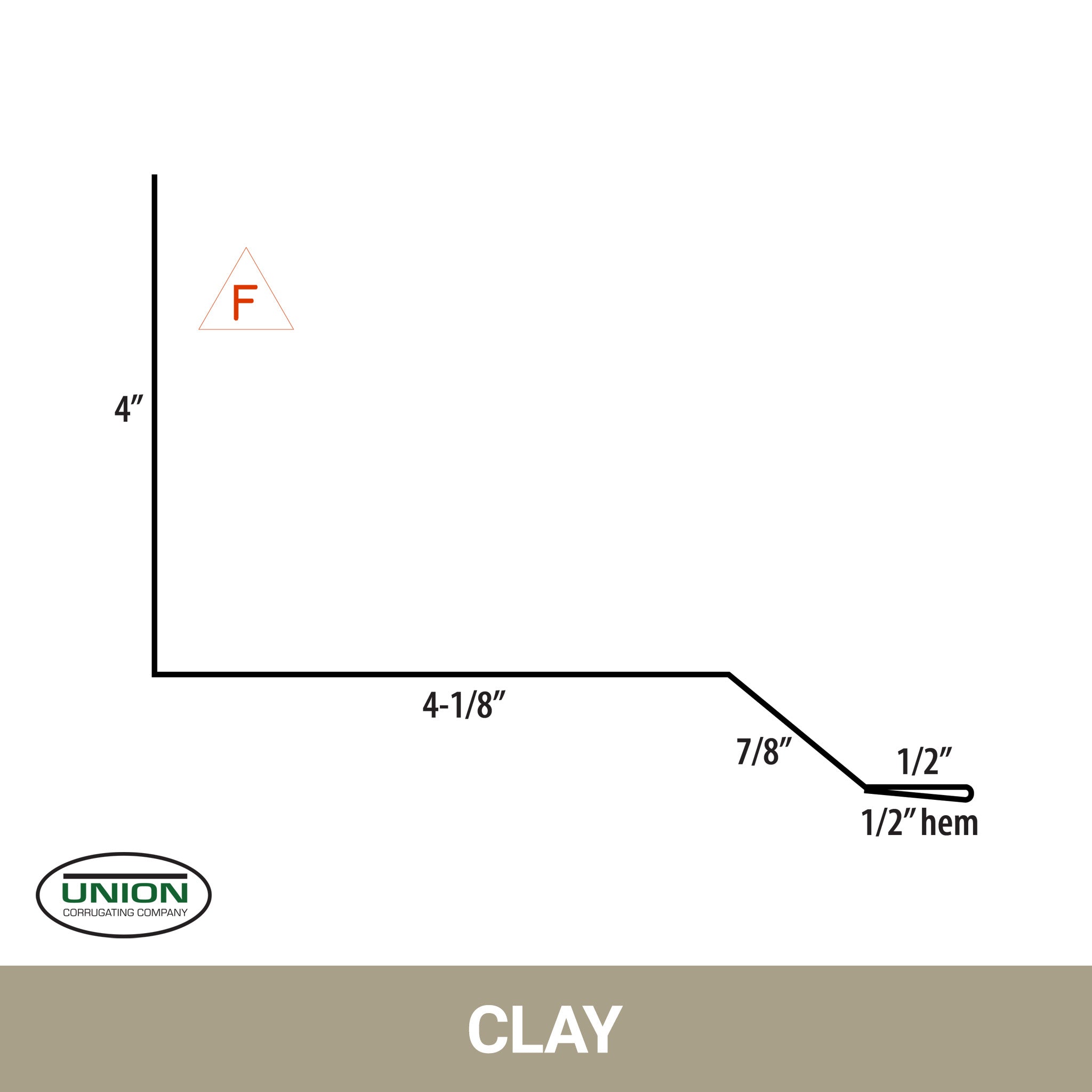 MasterRib® Sidewall Flashing - 29 ga. - 10'2''