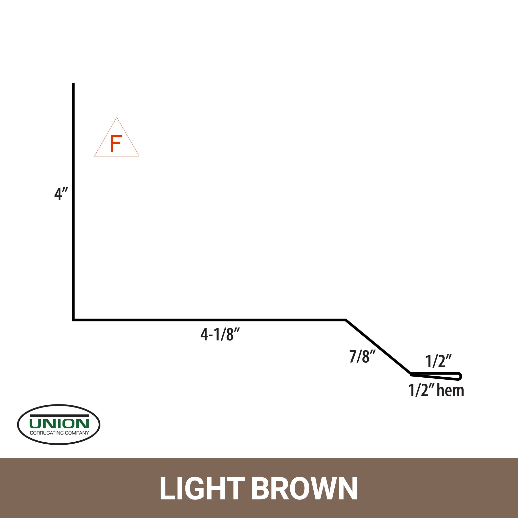 MasterRib® Sidewall Flashing - 29 ga. - 10'2''