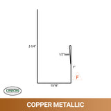 MasterRib® J Channel - 29 ga. - 10'2''