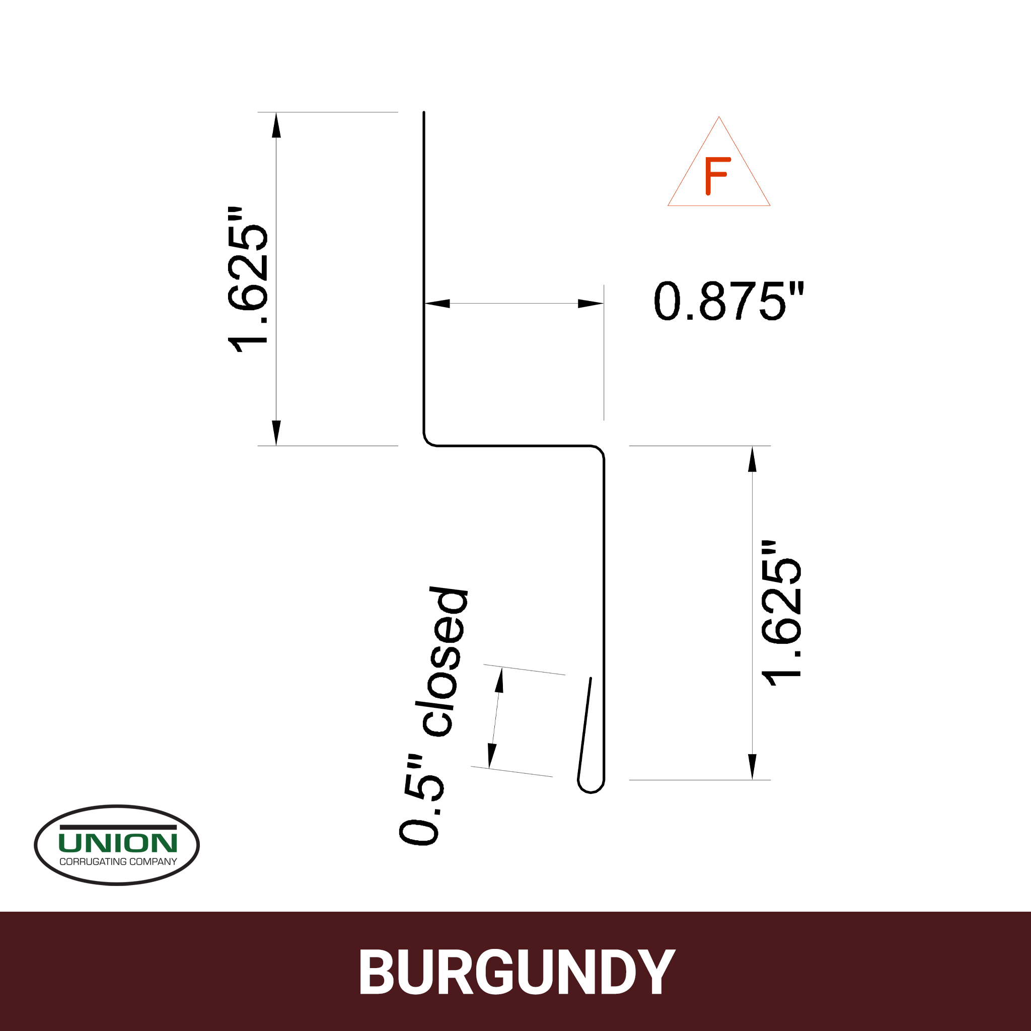 MasterRib® Double Angle Flashing - 29 ga. - 10'2''