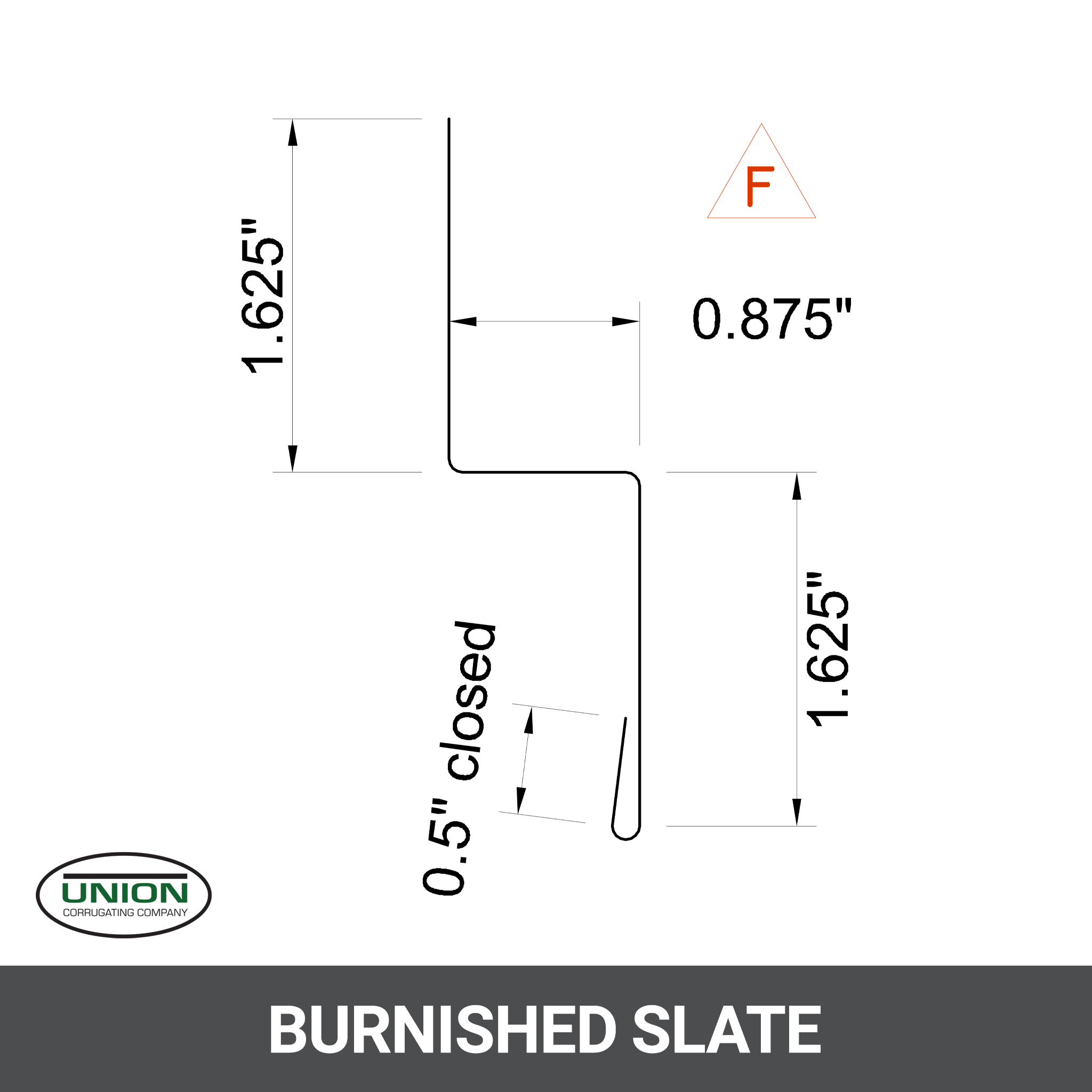 MasterRib® Double Angle Flashing - 29 ga. - 10'2''