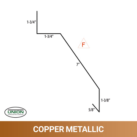 MasterRib® Rolling Door Track Cover - Cannonball - 29 ga. - 10'2''