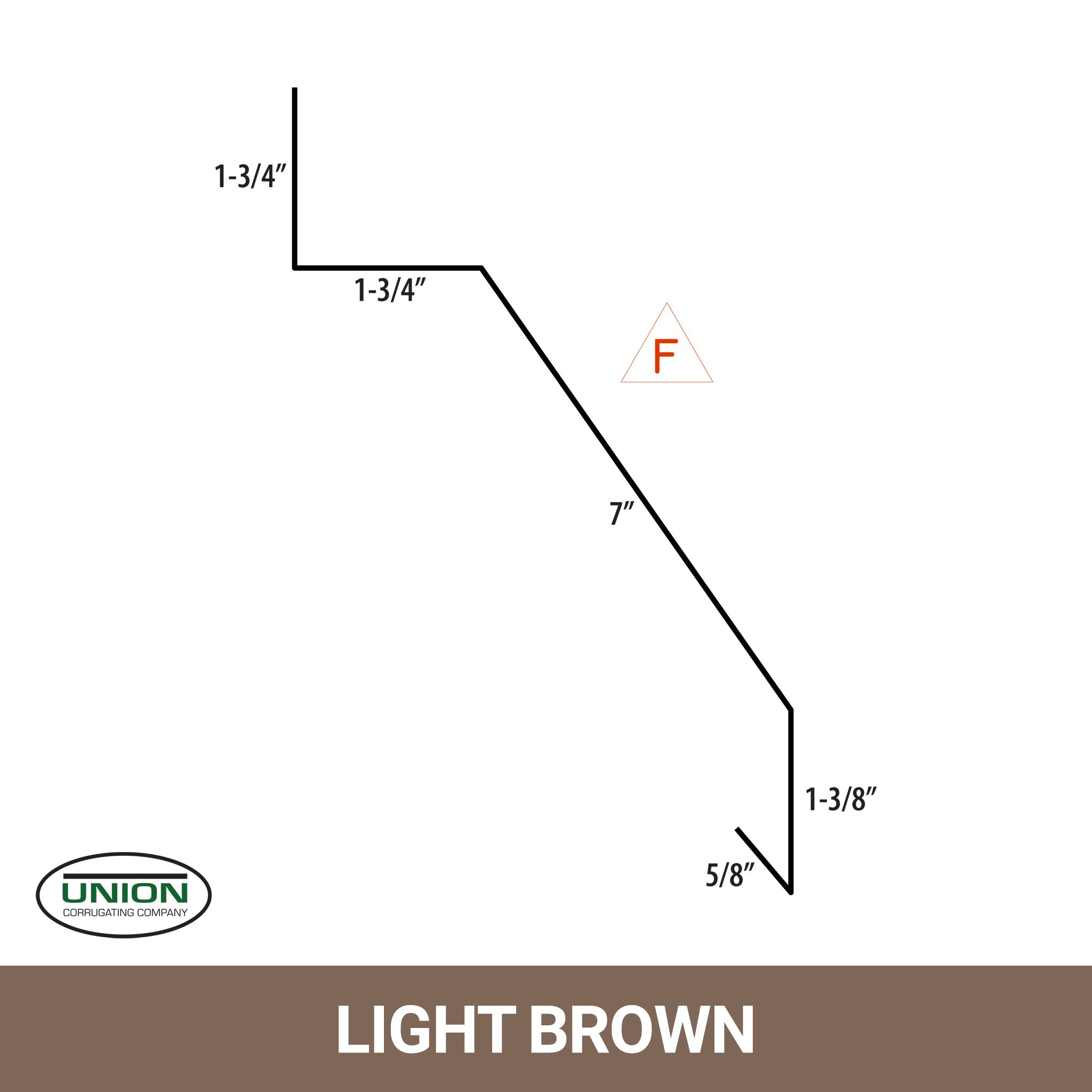 MasterRib® Rolling Door Track Cover - Cannonball - 29 ga. - 10'2''