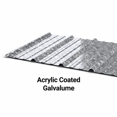 MasterRib® Galvalume Metal Panel (Fixed Lengths)