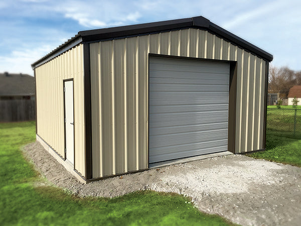 Centra™ Series Bolt-Up Steel Building - 24x30x10