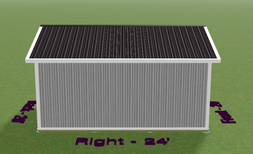 Pole Building Kit - 20x24x10