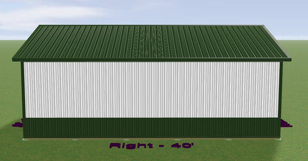 Pole Building Kit - 30x40x12
