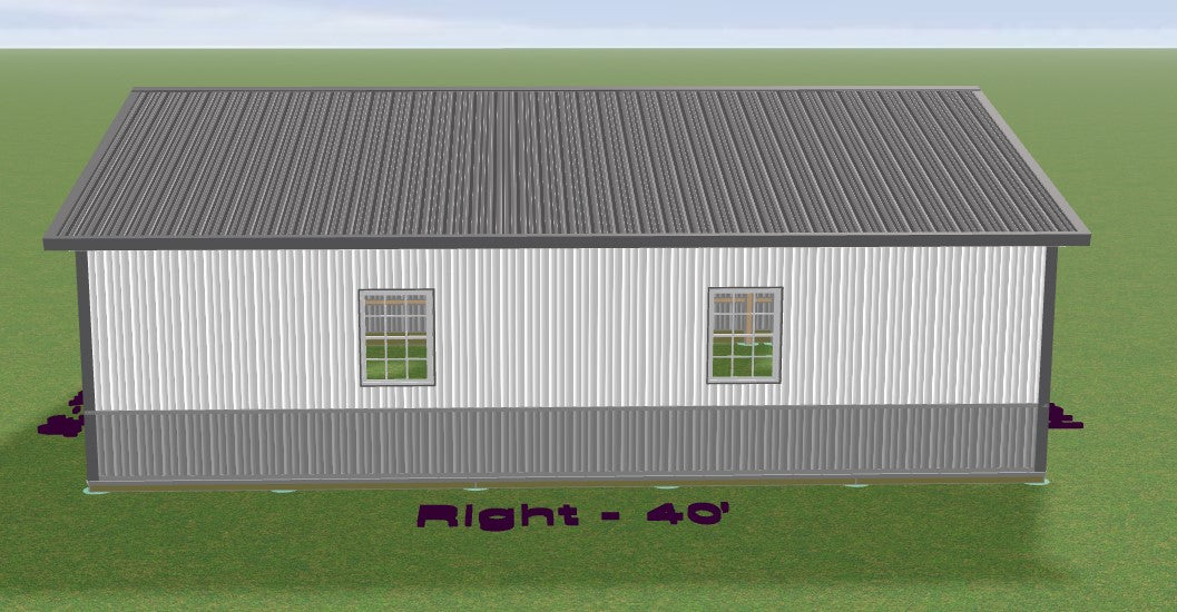 Pole Building Kit - 30x40x10