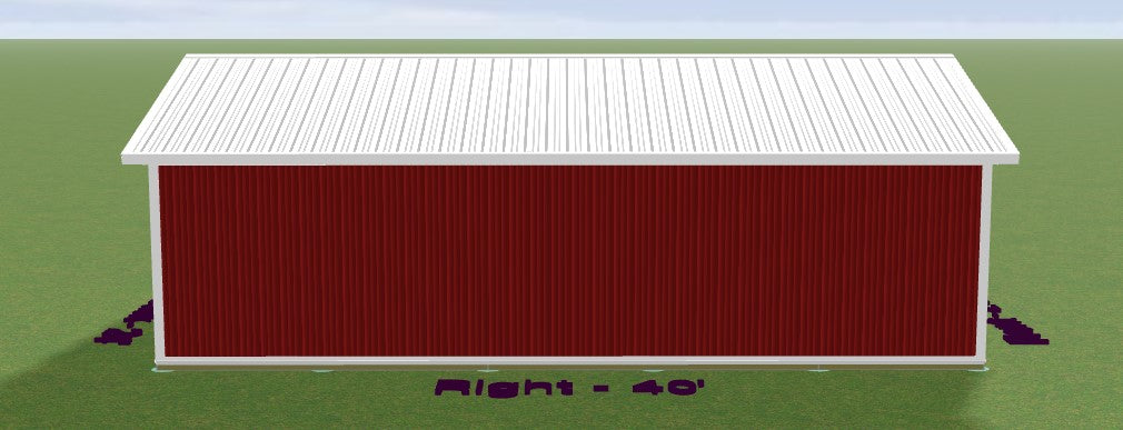 Pole Building Kit - 24x40x10