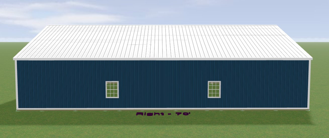 Pole Building Kit - 50x70x12