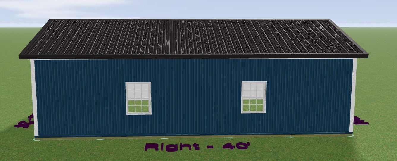 Pole Building Kit - 24x40x10
