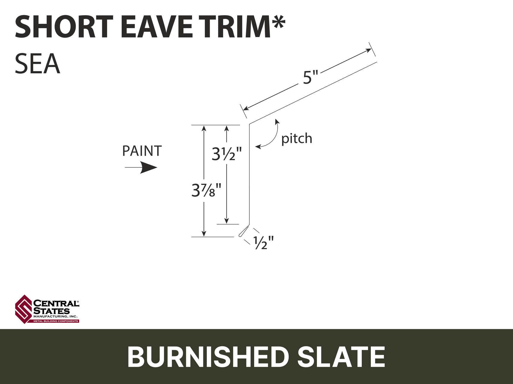 R-Loc™ Short Eave Trim