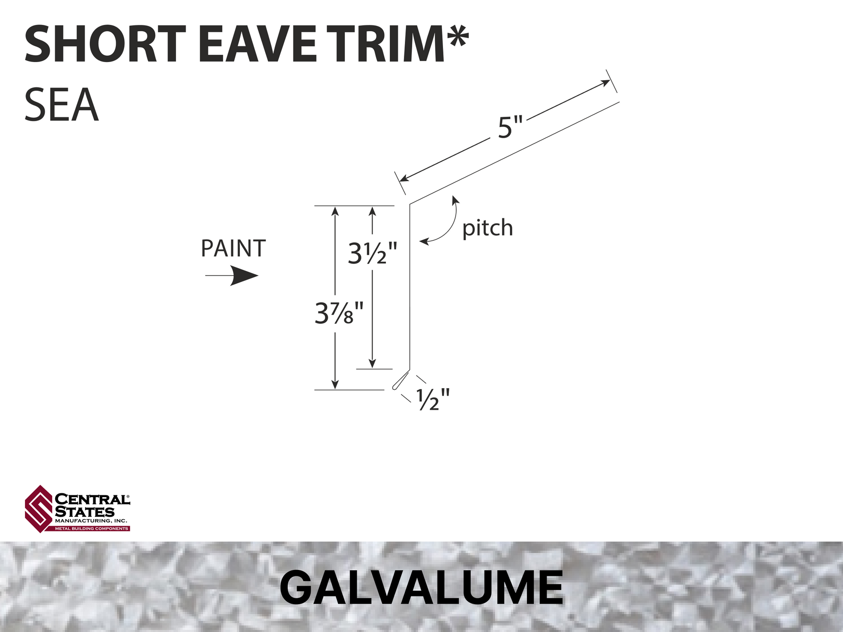 R-Loc™ Short Eave Trim