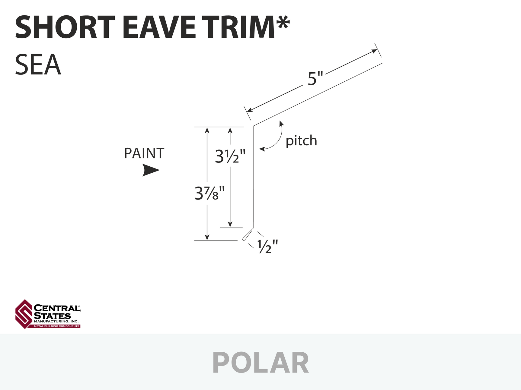 R-Loc™ Short Eave Trim