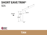 R-Loc™ Short Eave Trim