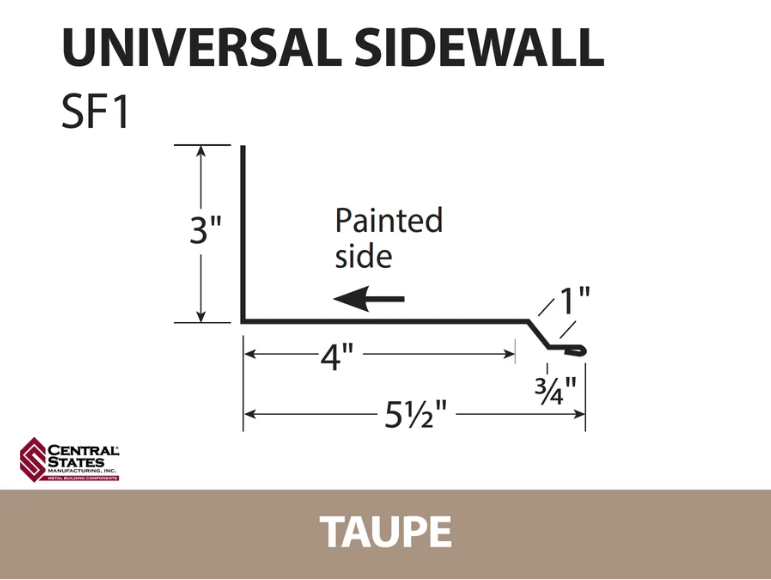 Universal Sidewall
