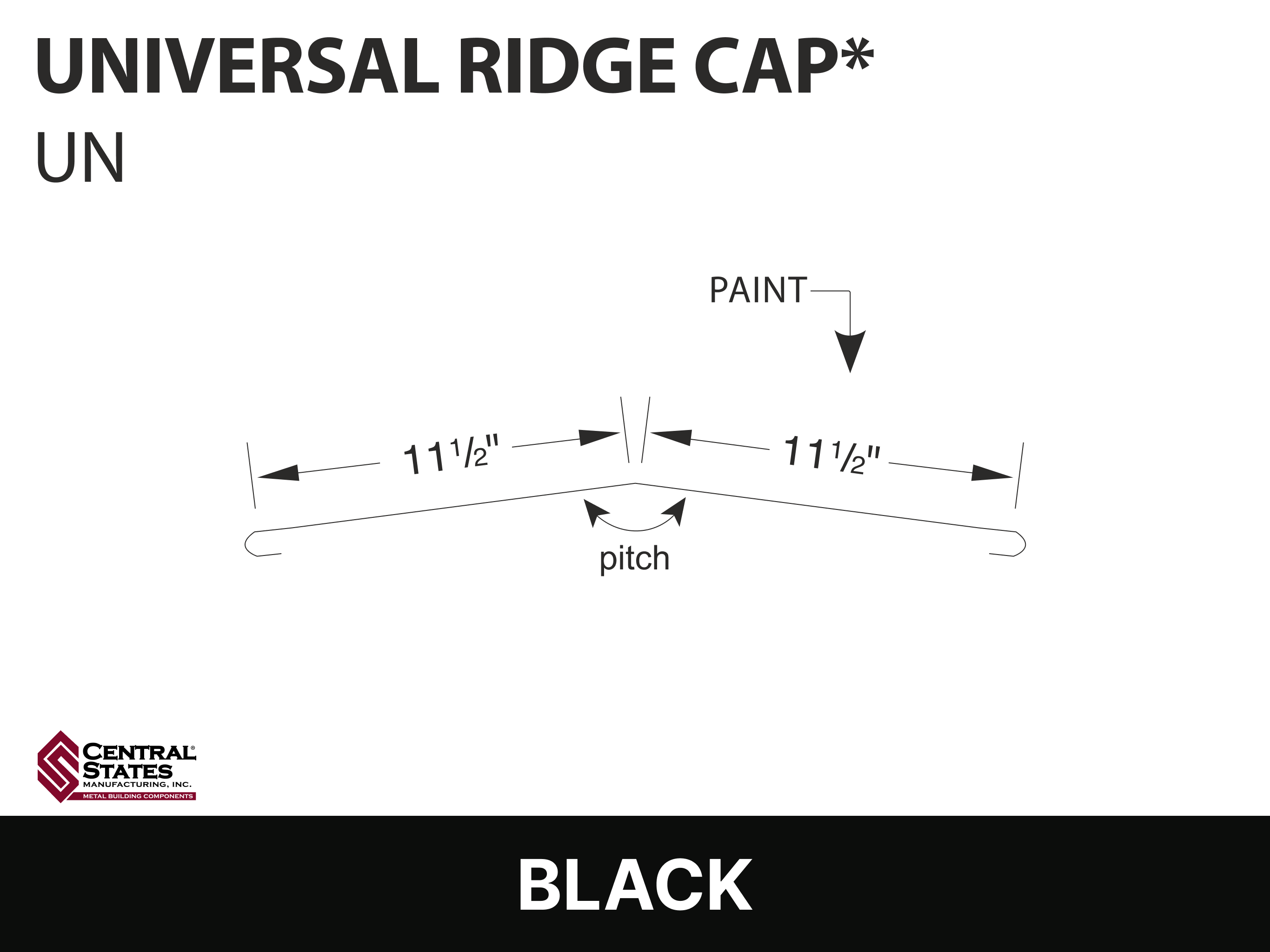 R-Loc™ Universal Ridge Cap
