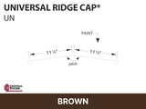 R-Loc™ Universal Ridge Cap