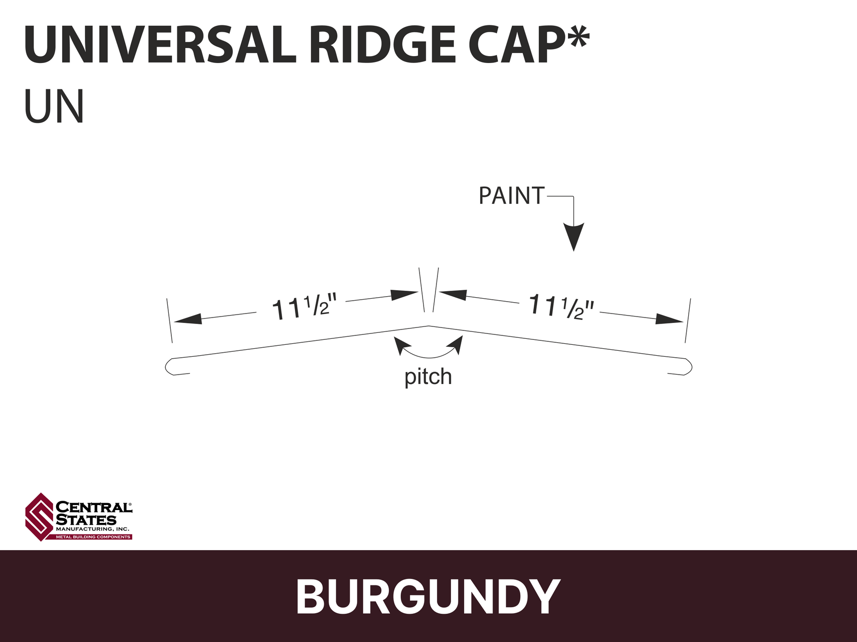 R-Loc™ Universal Ridge Cap