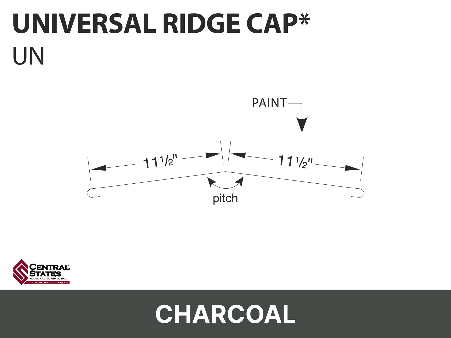 R-Loc™ Universal Ridge Cap
